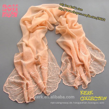 Fabrikpreis 175cmx52cm 17 Farbendamen Schalschal, kann MUSLIM HIJAB, 100% silk Schal sein